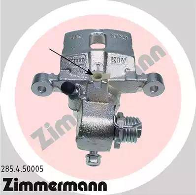 Zimmermann 285.4.50005 - Тормозной суппорт autospares.lv