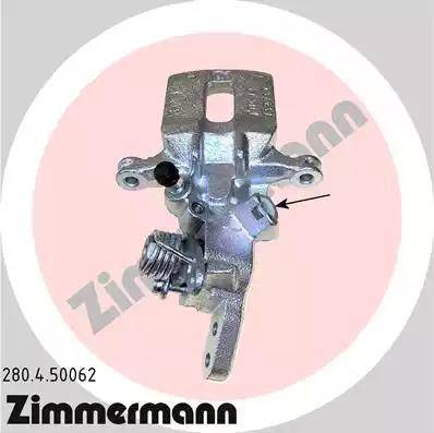 Zimmermann 280.4.50062 - Тормозной суппорт autospares.lv
