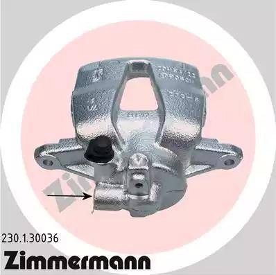 Zimmermann 230.1.30036 - Тормозной суппорт autospares.lv