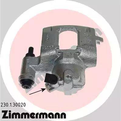 Zimmermann 230.1.30020 - Тормозной суппорт autospares.lv