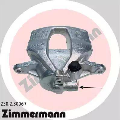 Zimmermann 230.2.30067 - Тормозной суппорт autospares.lv