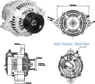 ZM ZM 90.204.04 - Генератор autospares.lv