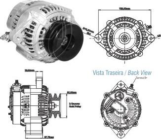 ZM ZM 90.204.05 - Генератор autospares.lv