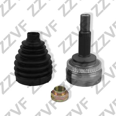 ZZVF ZV4312580TCH2 - Шарнирный комплект, ШРУС, приводной вал autospares.lv