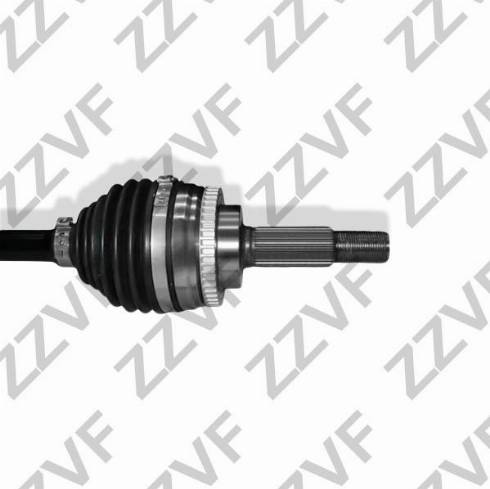 ZZVF ZV4312580TC - Шарнирный комплект, ШРУС, приводной вал autospares.lv