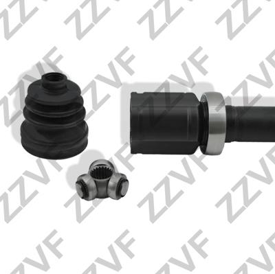 ZZVF ZV537380R - Шарнирный комплект, ШРУС, приводной вал autospares.lv