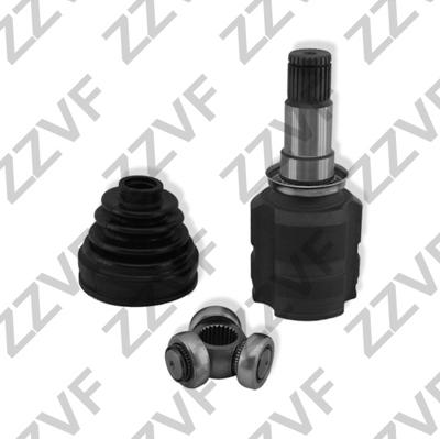 ZZVF ZV1515A - Шарнирный комплект, ШРУС, приводной вал autospares.lv