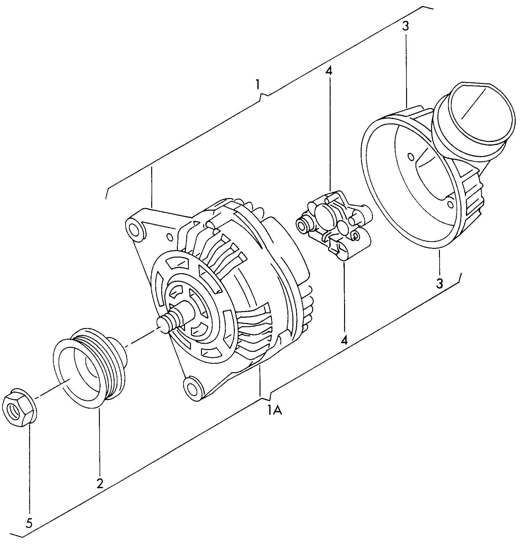 VAG 028 903 237 E - Генератор autospares.lv