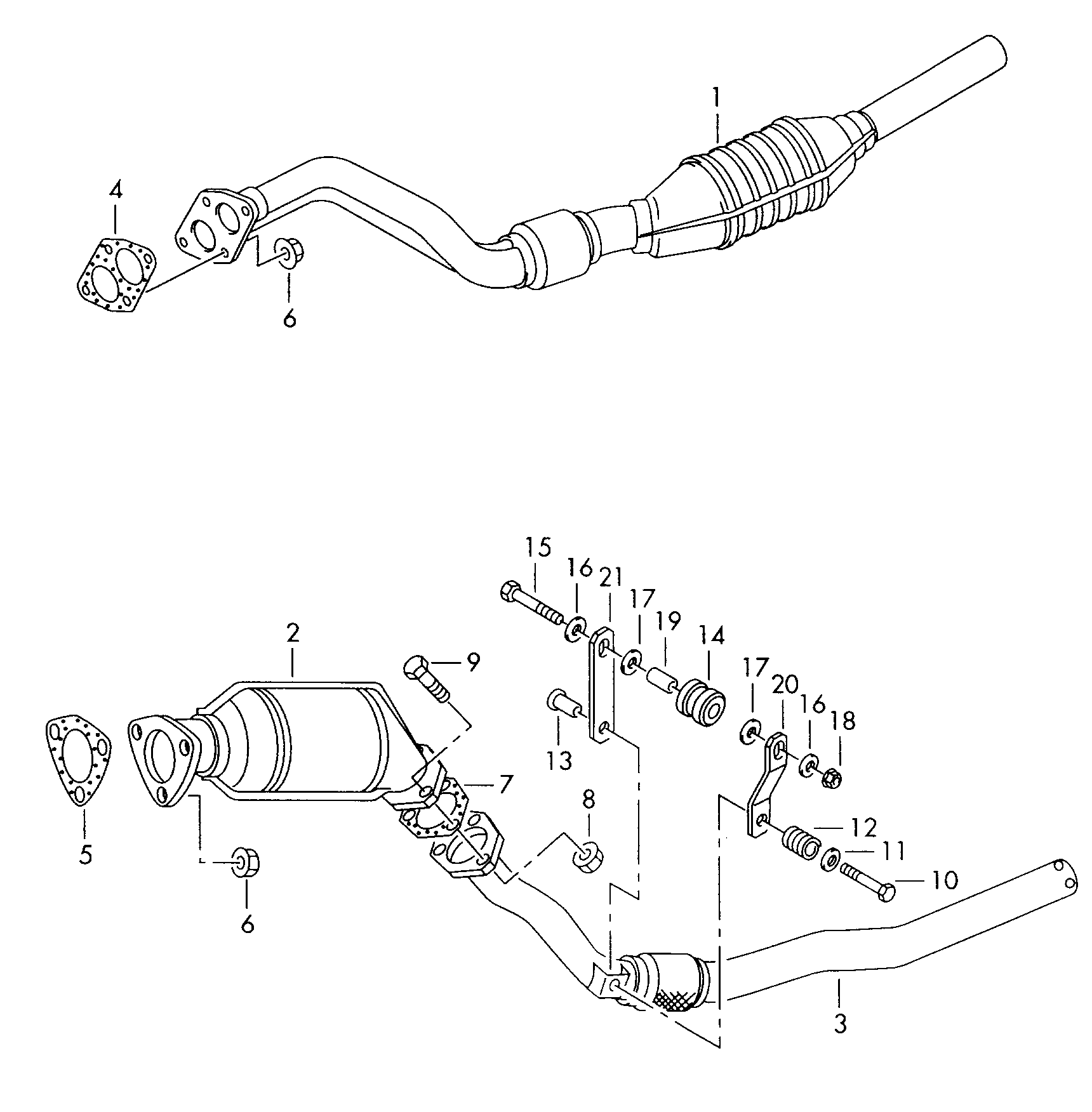 AUDI 4B0254200AX - Катализатор autospares.lv