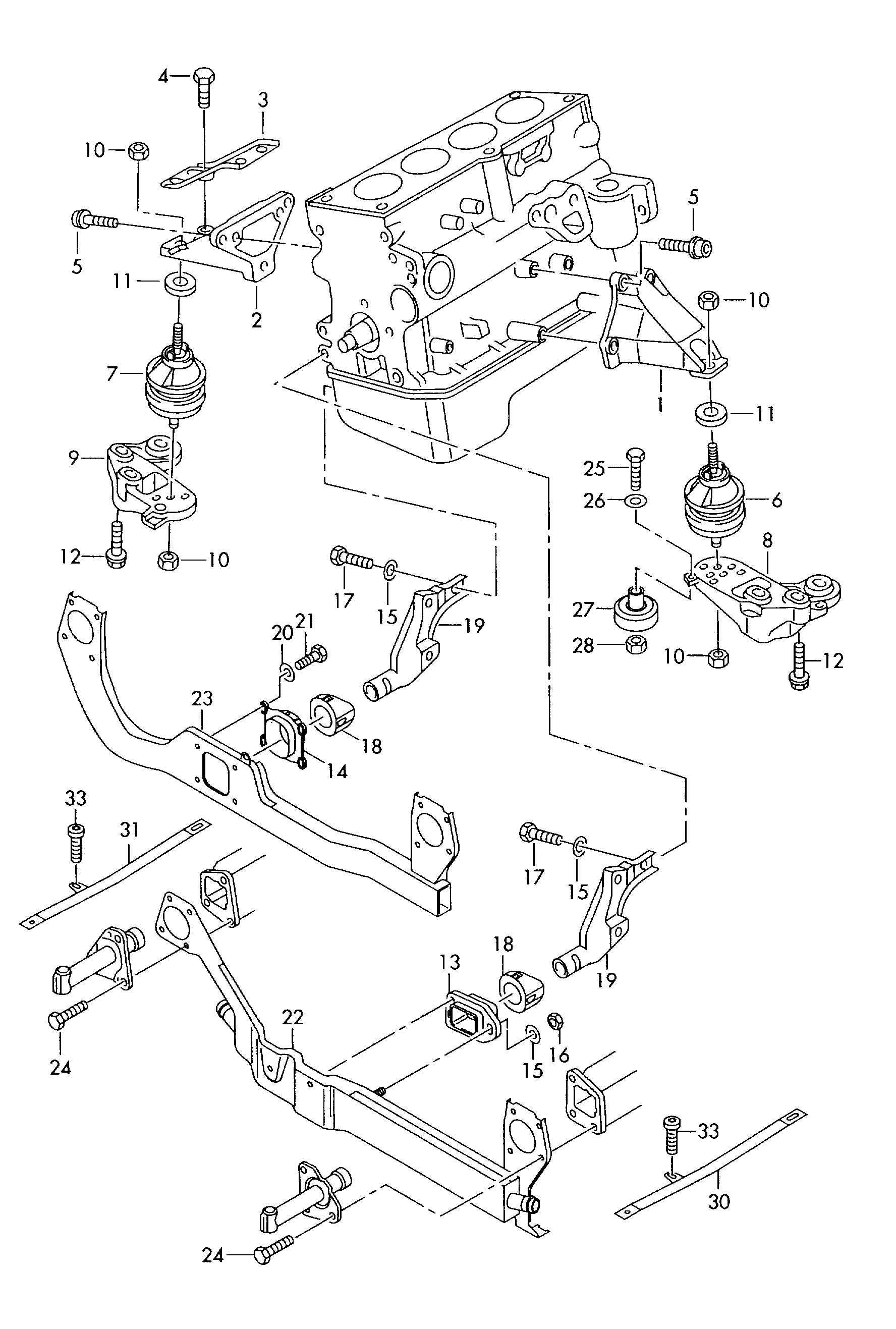 Seat 8E0 199 379 BG - Подушка, опора, подвеска двигателя autospares.lv