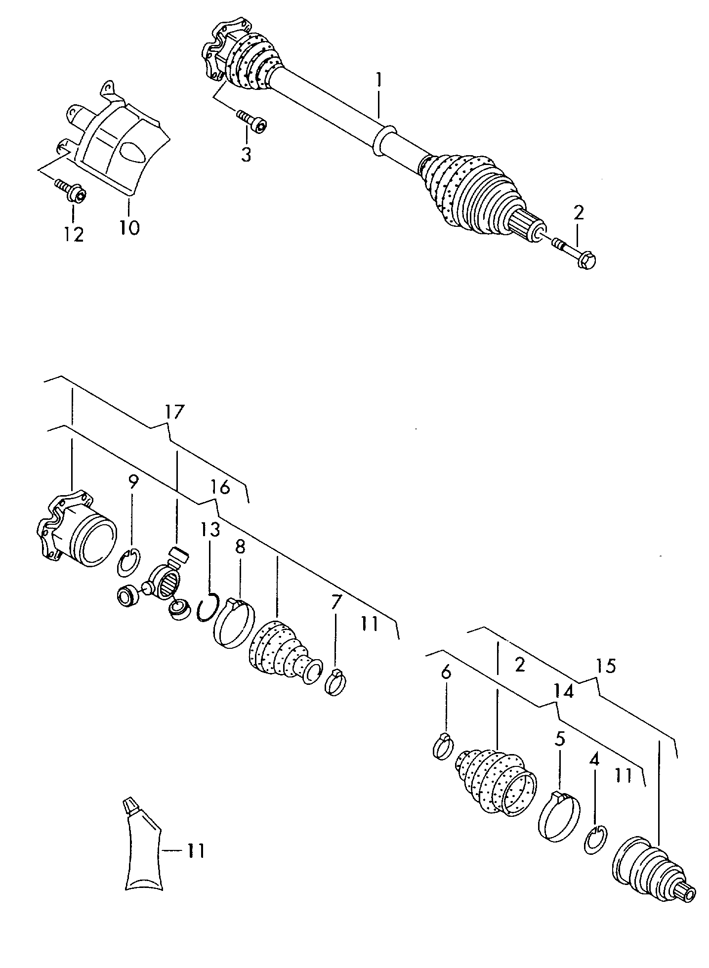 AUDI 8R0 407 271 C - Приводной вал autospares.lv