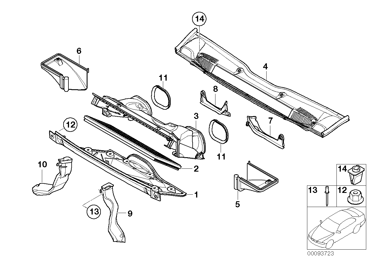 Mini 6431 8 409 043 - Фильтр воздуха в салоне autospares.lv