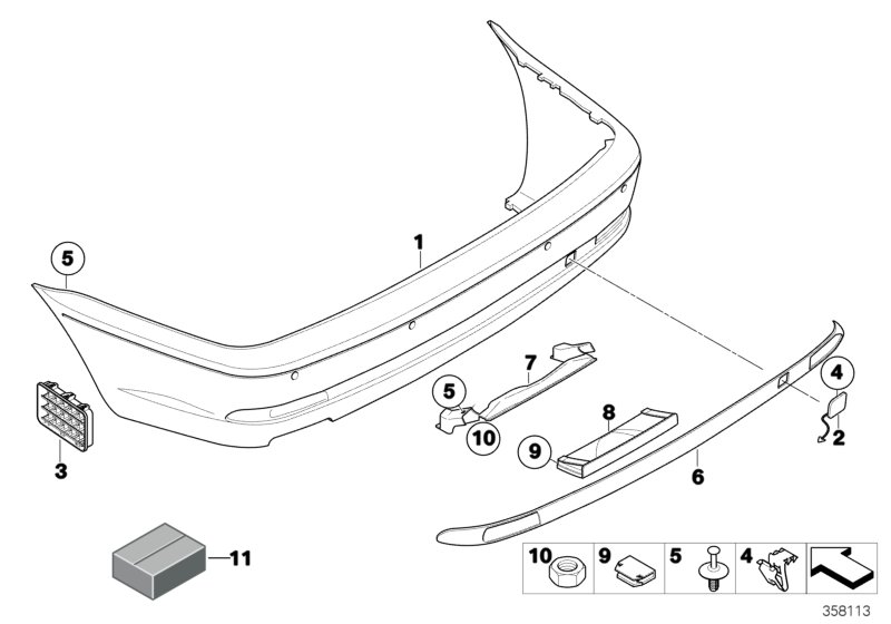 Mini 5171 1 958 025 - Пружинный зажим autospares.lv