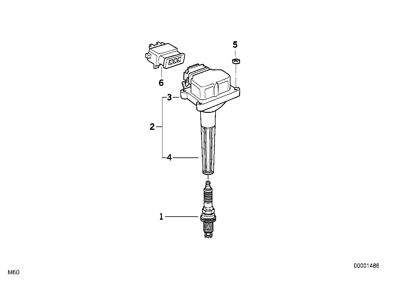 BMW 12 13 9 066 468 - Катушка зажигания autospares.lv