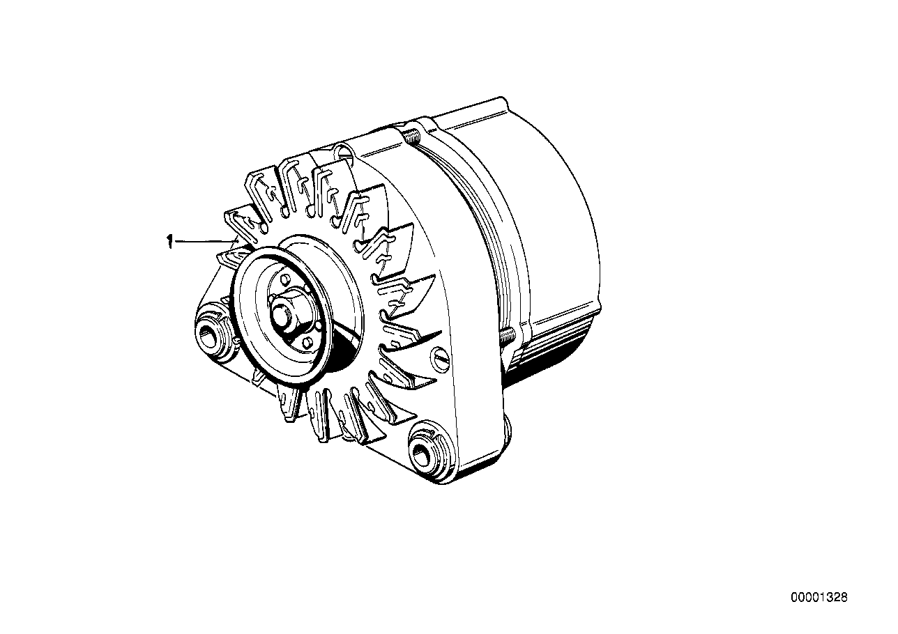 Mini 12311734558 - Генератор autospares.lv