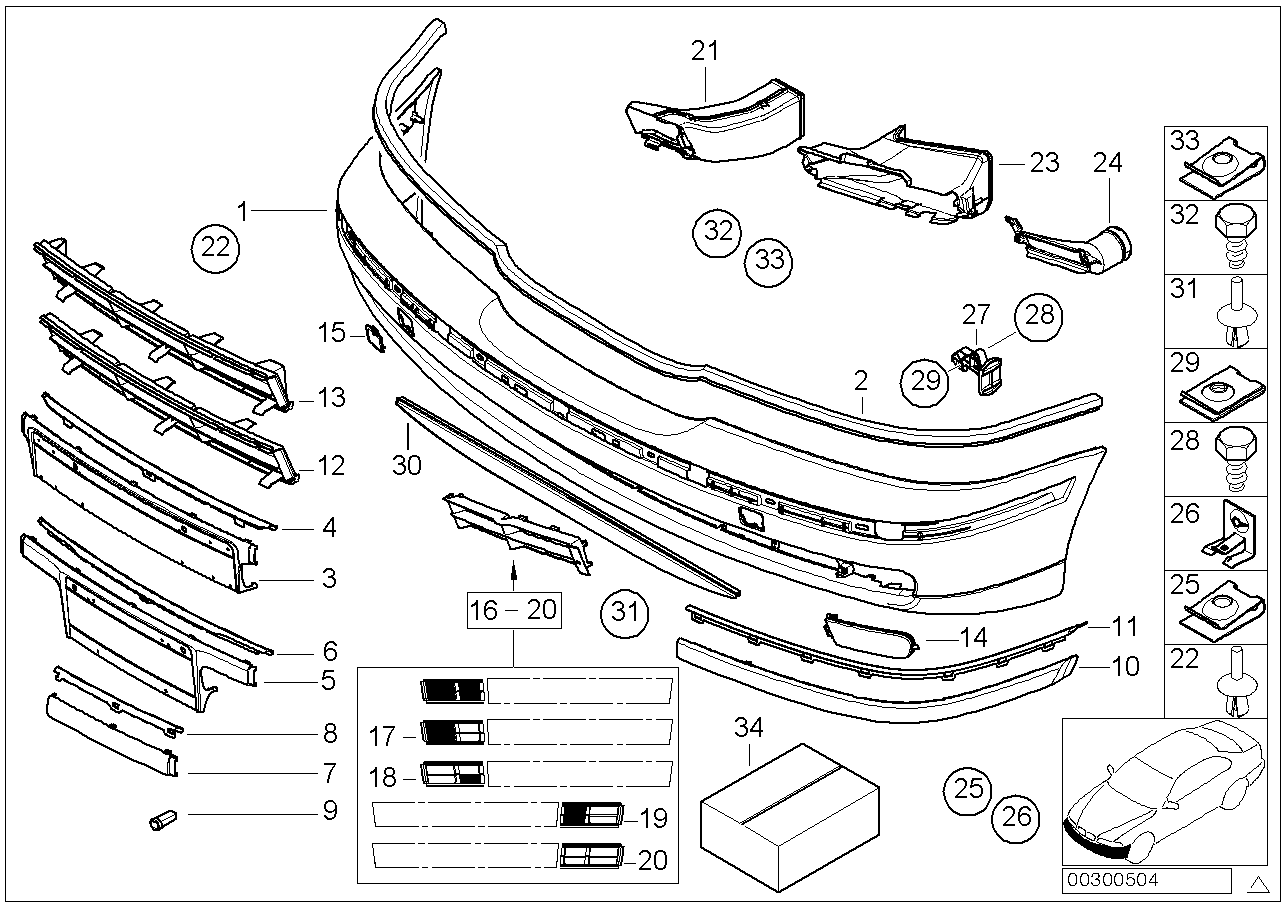 BMW 51118208313 - Буфер, бампер autospares.lv