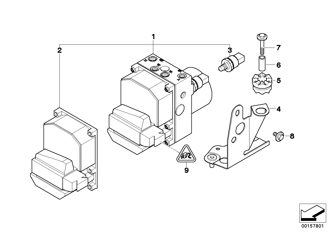 BMW 34 51 1 165 467 - Кнопочный выключатель, тормозн. гидравлика autospares.lv