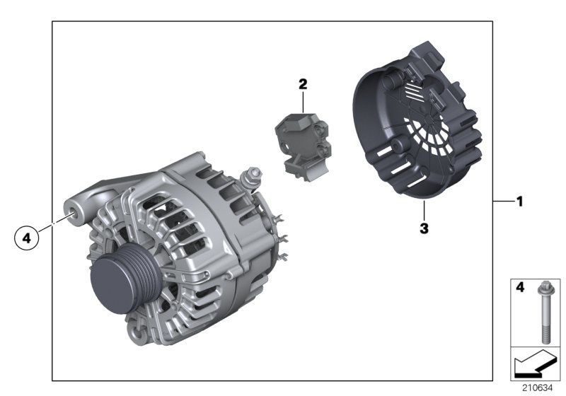 Mini 12 31 8 579 420 - Шкив генератора, муфта autospares.lv