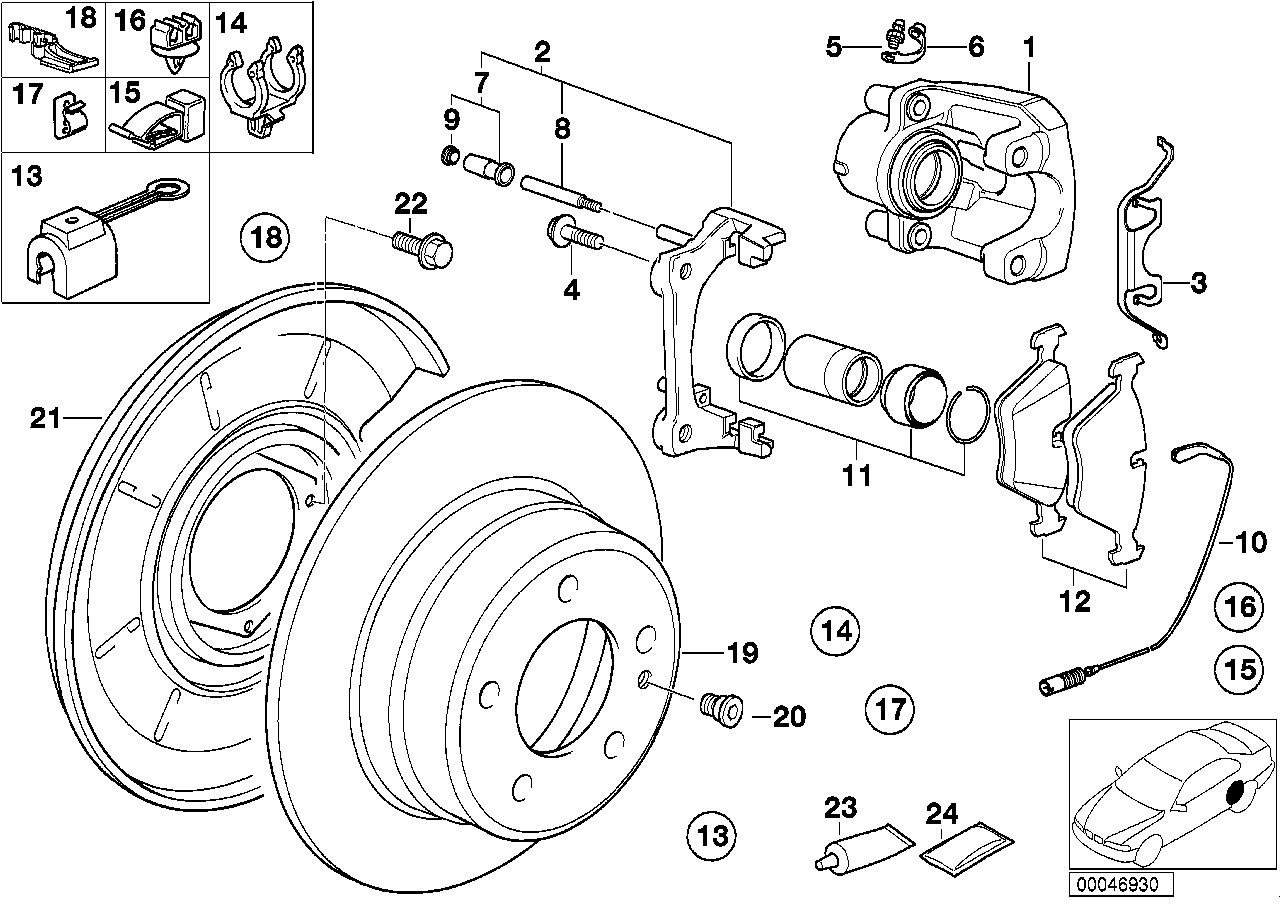 BMW (BRILLIANCE) 3421 6 855 155 - Тормозной диск autospares.lv