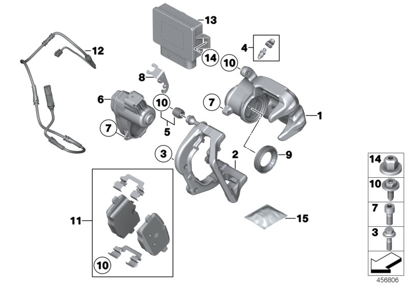 Mini 34216775346 - Комплектующие для колодок дискового тормоза autospares.lv