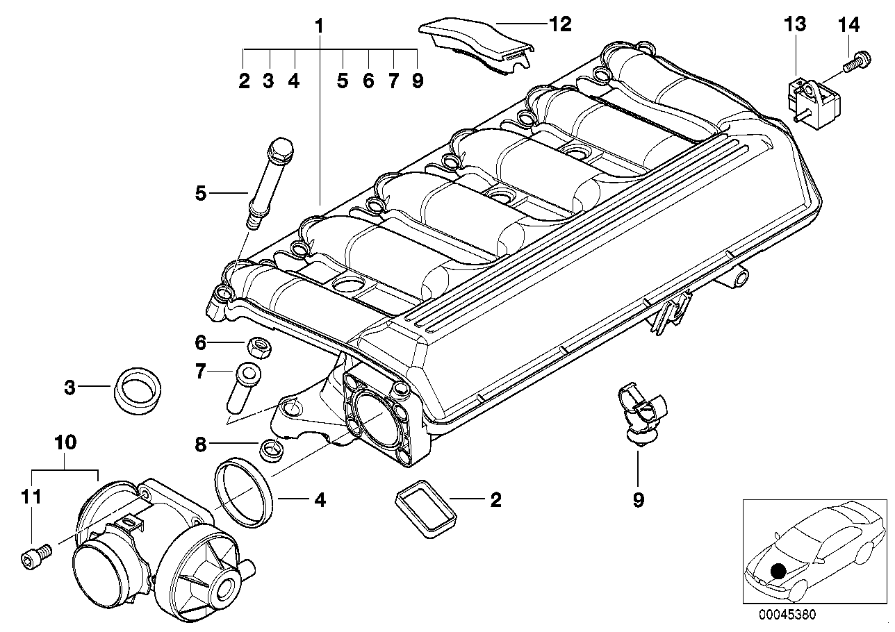 BMW 11612246949 - Прокладка autospares.lv