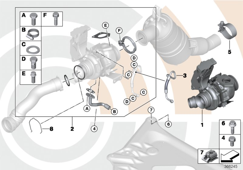 BMW 11427797405 - Трубка, маслопровод компрессора autospares.lv