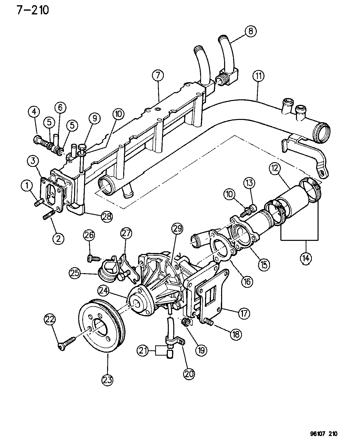 Opel 486 4688 - Водяной насос autospares.lv