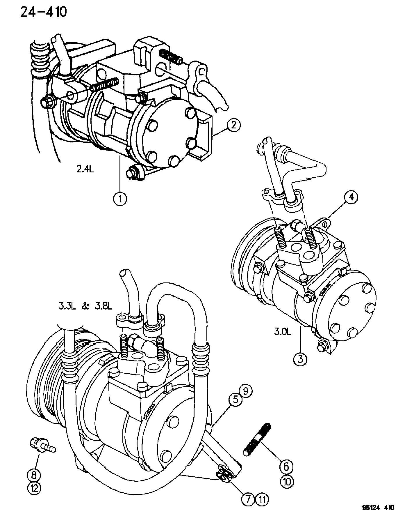 Dodge 4 677 144 - Компрессор кондиционера autospares.lv