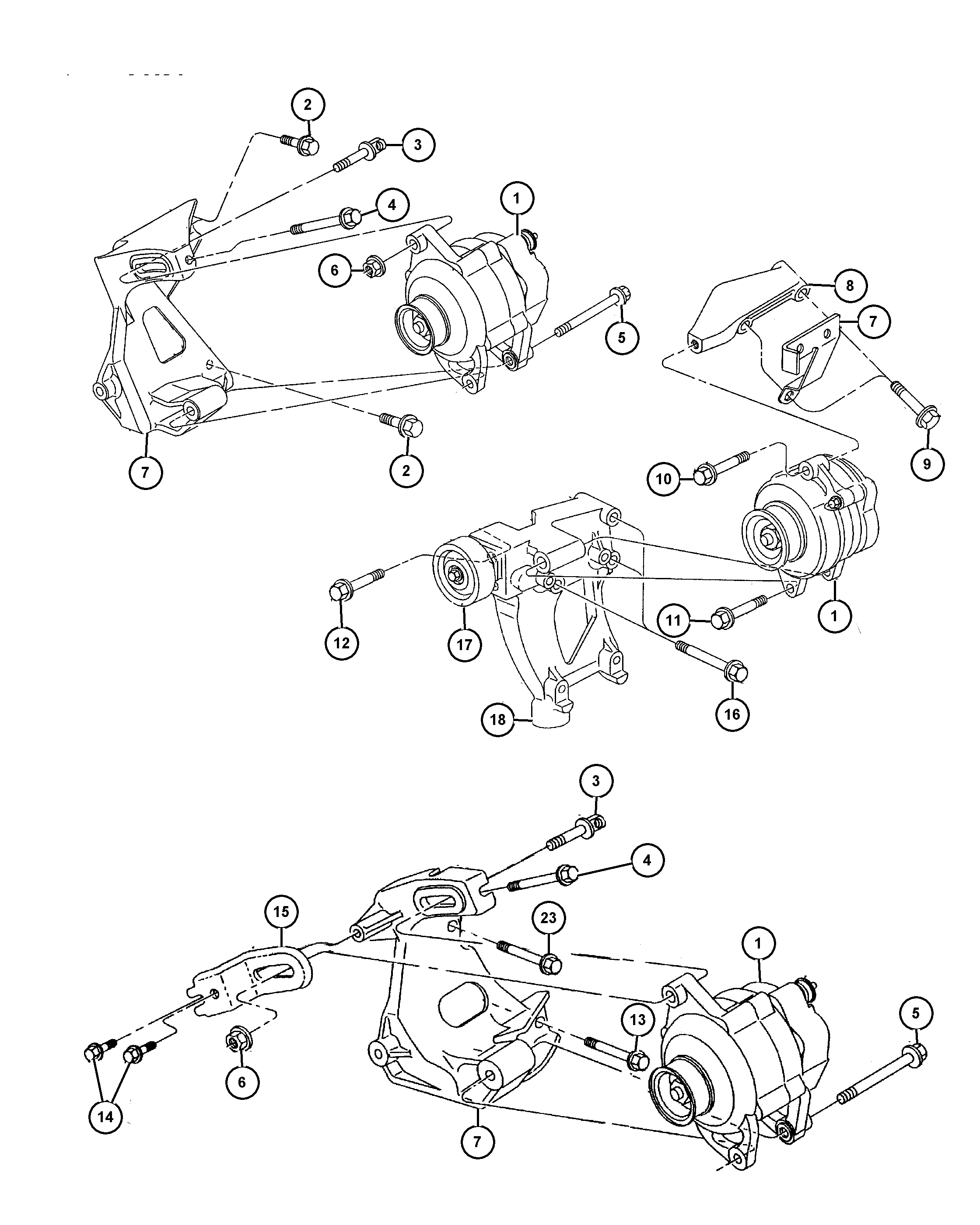 Chrysler 4792 112AD - Ролик, поликлиновый ремень autospares.lv