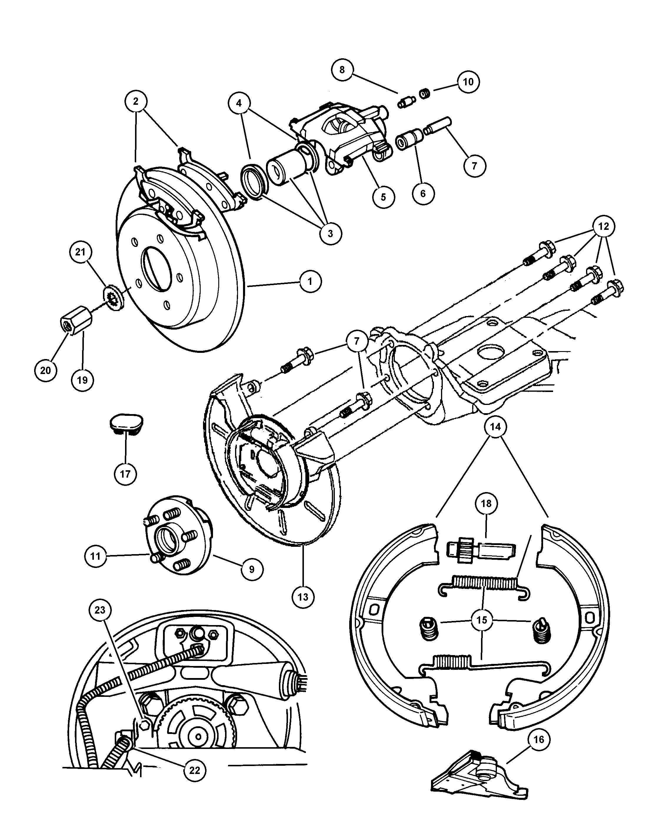 Chrysler 5071 948AA - Тормозные колодки, дисковые, комплект autospares.lv