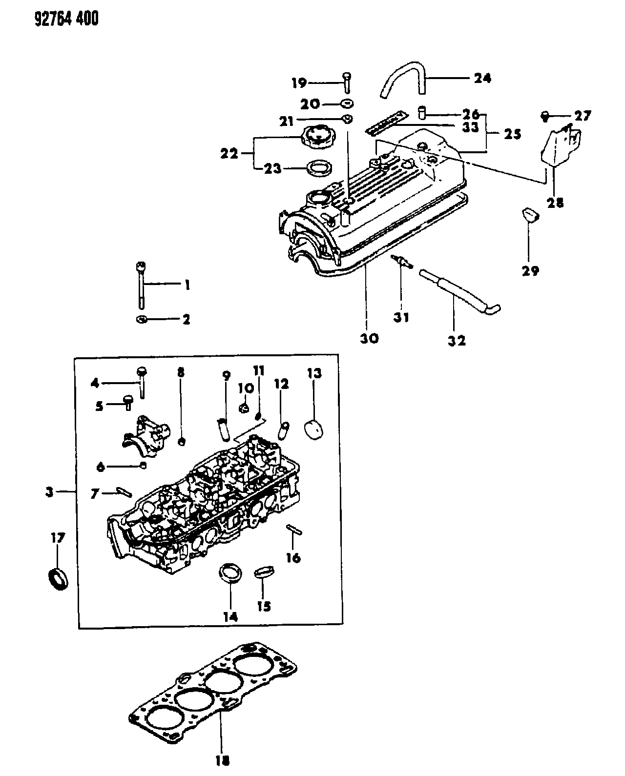 MAHLE MD04 1512 - GASKET, ROCKER COVER autospares.lv