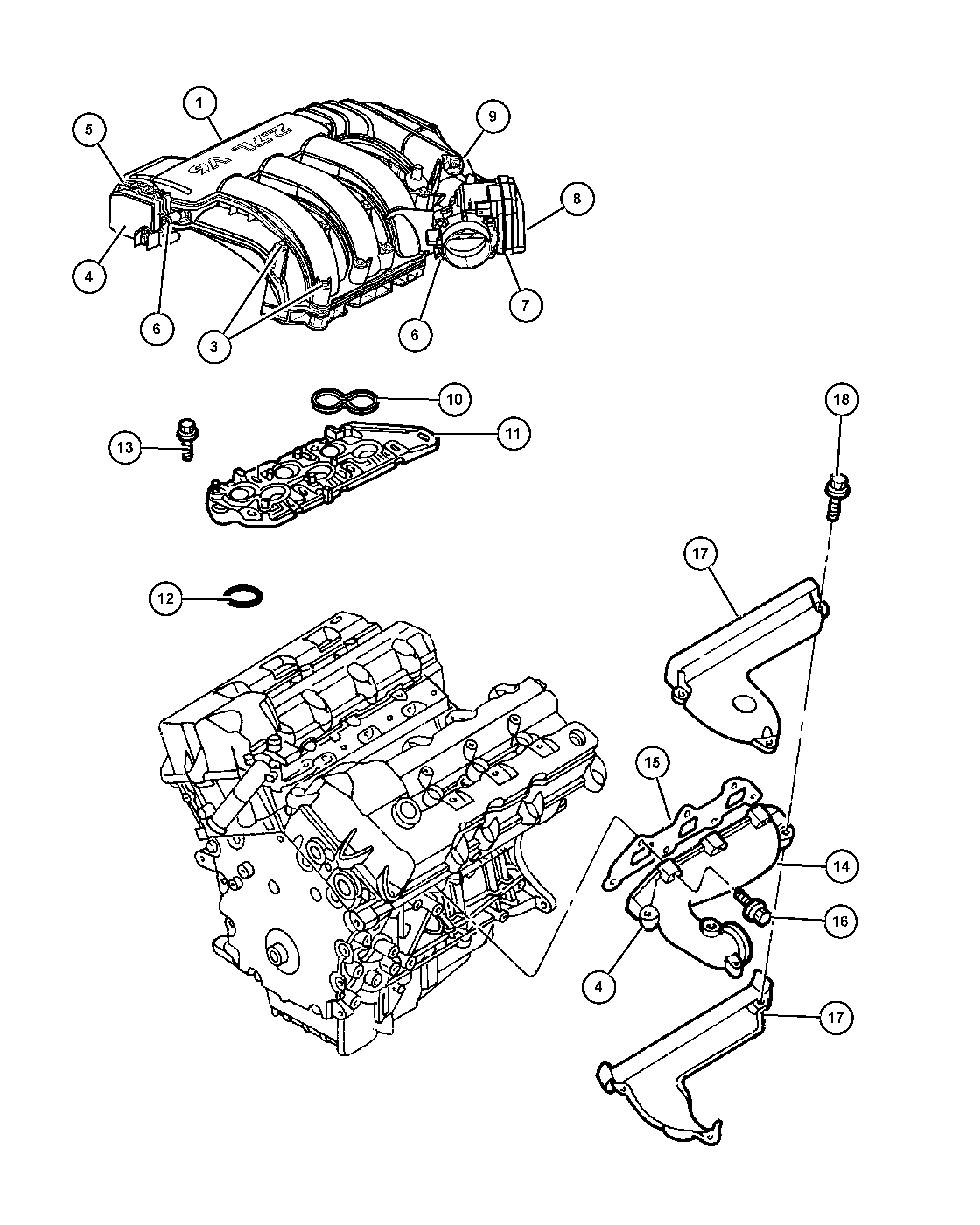 Dodge 56028 562AB - SENSOR MAP autospares.lv