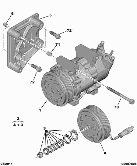 Suzuki 6453 LF - Компрессор кондиционера autospares.lv