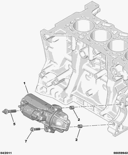 DS 96 750 925 80 - Стартер autospares.lv