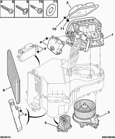 DS 6447 FG - Фильтр воздуха в салоне autospares.lv