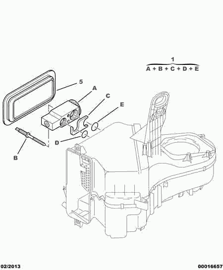 OM 6461 G9 - Расширительный клапан, кондиционер autospares.lv