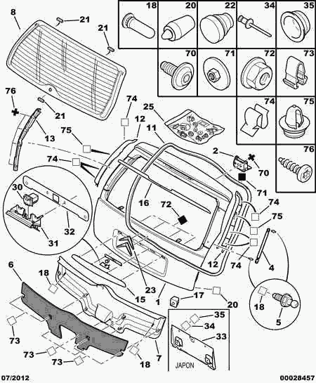 DS 8731 G3 - Газовая пружина, упор autospares.lv