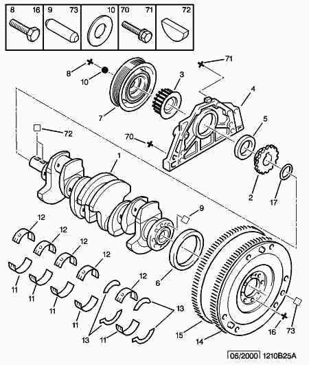 PAYKAN 0515.K6 - Шкив коленчатого вала autospares.lv