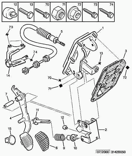 CITROËN 2151 61 - Комплект сцепления autospares.lv