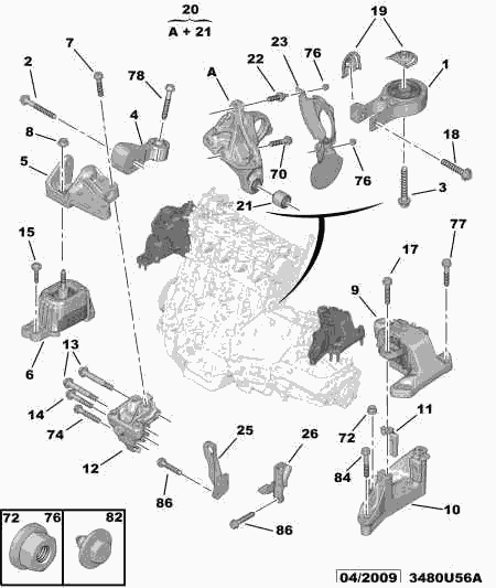 PEUGEOT 1815 31 - Тормозные колодки, дисковые, комплект autospares.lv