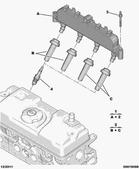 CITROËN (DF-PSA) 5970 A8 - Защитный колпачок, штепсельная вилка свечи зажигания autospares.lv