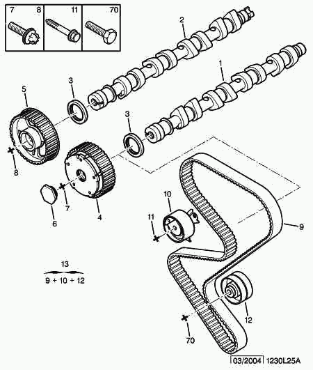 PEUGEOT (DF-PSA) 0831 K2 - Комплект зубчатого ремня ГРМ autospares.lv