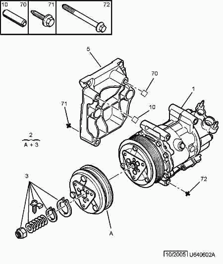 CITROËN 6453 RN - Компрессор кондиционера autospares.lv