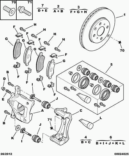 TOYOTA 4246 J0 - Тормозной диск autospares.lv