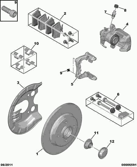 PEUGEOT (DF-PSA) 4249 32 - Тормозной диск autospares.lv