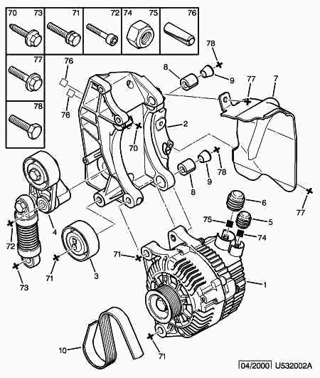 DS (CAPSA) 5751 51 - RETRACTOR ROLLER autospares.lv