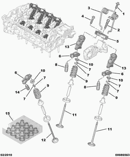 Vauxhall 0942 G2 - VALVE CLEARANCE TAKEUP BALLJNT autospares.lv