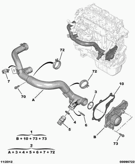 TOYOTA 16 094 176 80 - Водяной насос autospares.lv