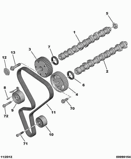 DS (CAPSA) 6913.V0 - SOCKET CHEESEHEAD SCREW autospares.lv