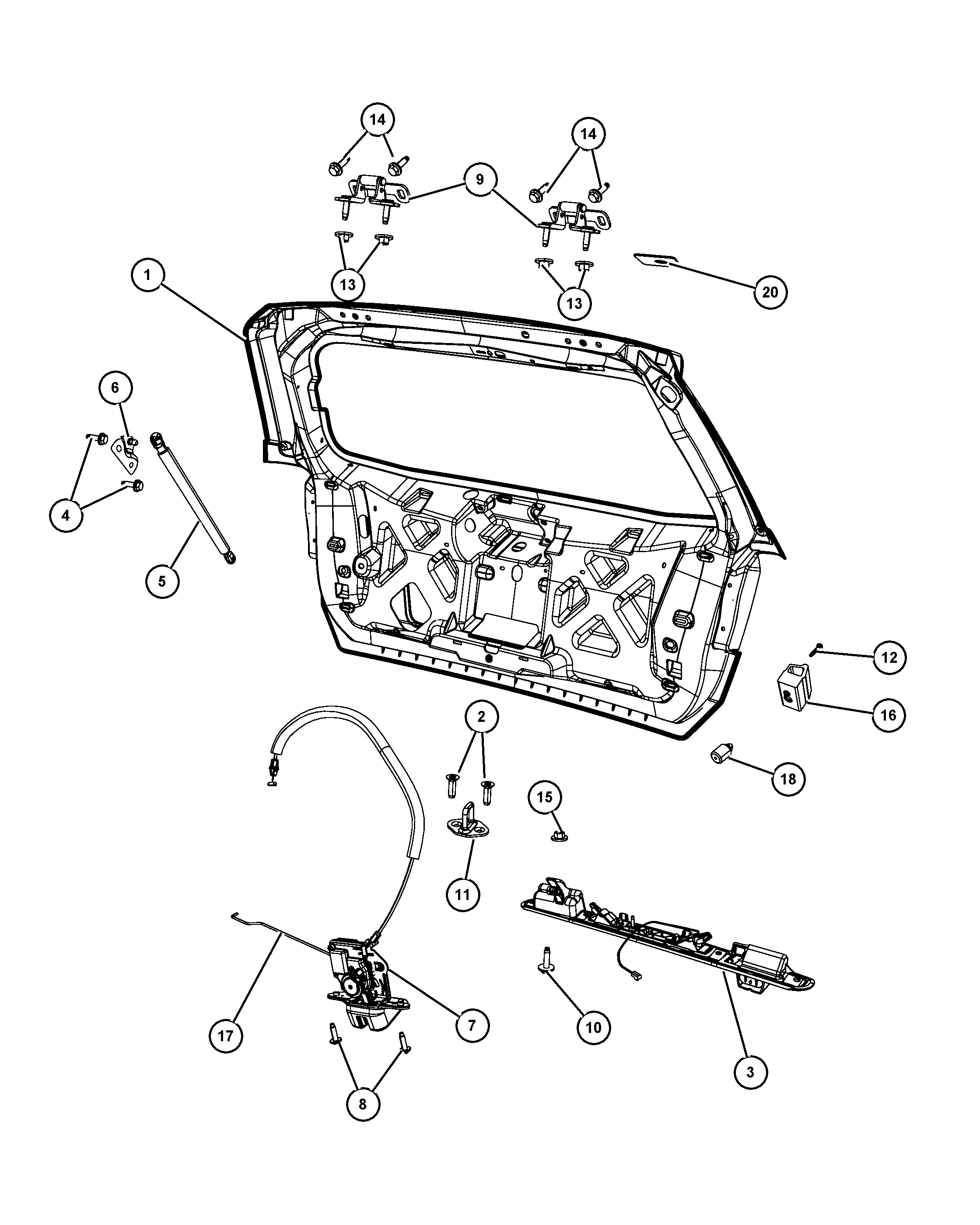 FIAT 5178 293AC - Газовая пружина, упор autospares.lv